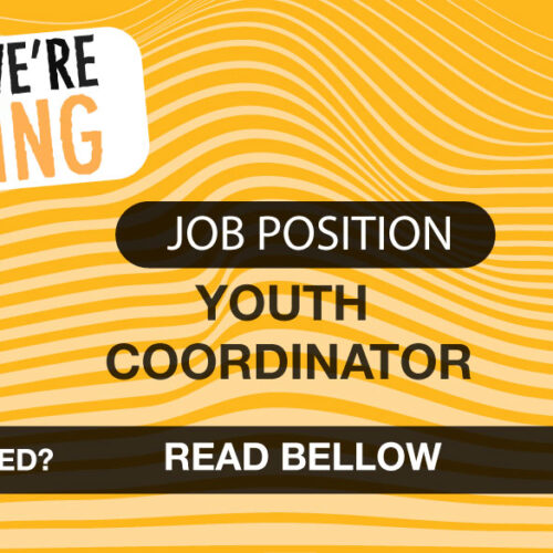 W’re Hiring Youth Coordinator