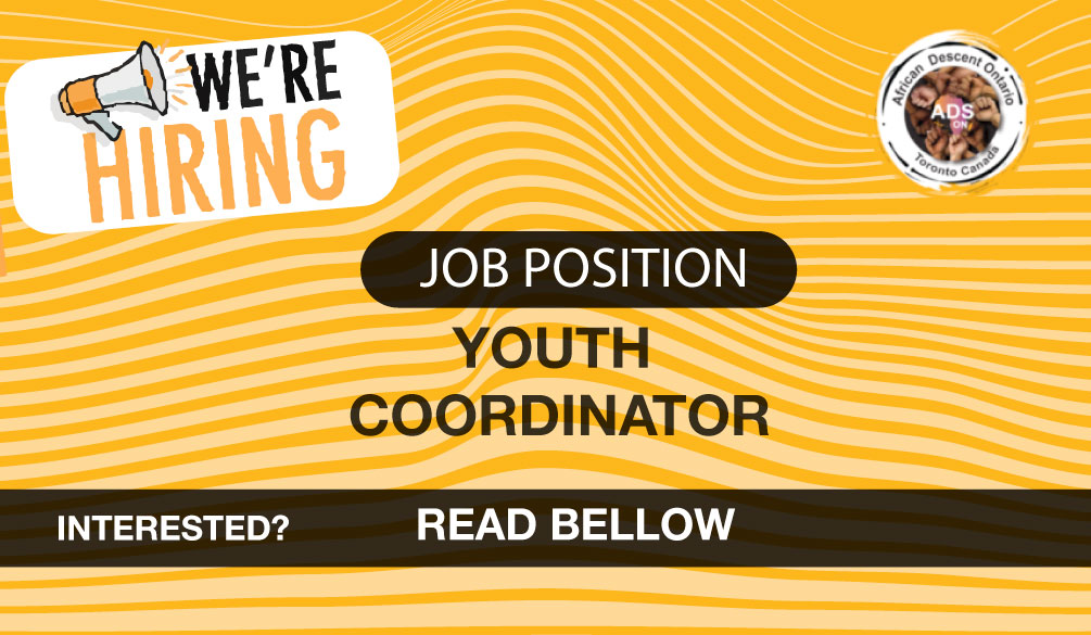 W’re Hiring Youth Coordinator