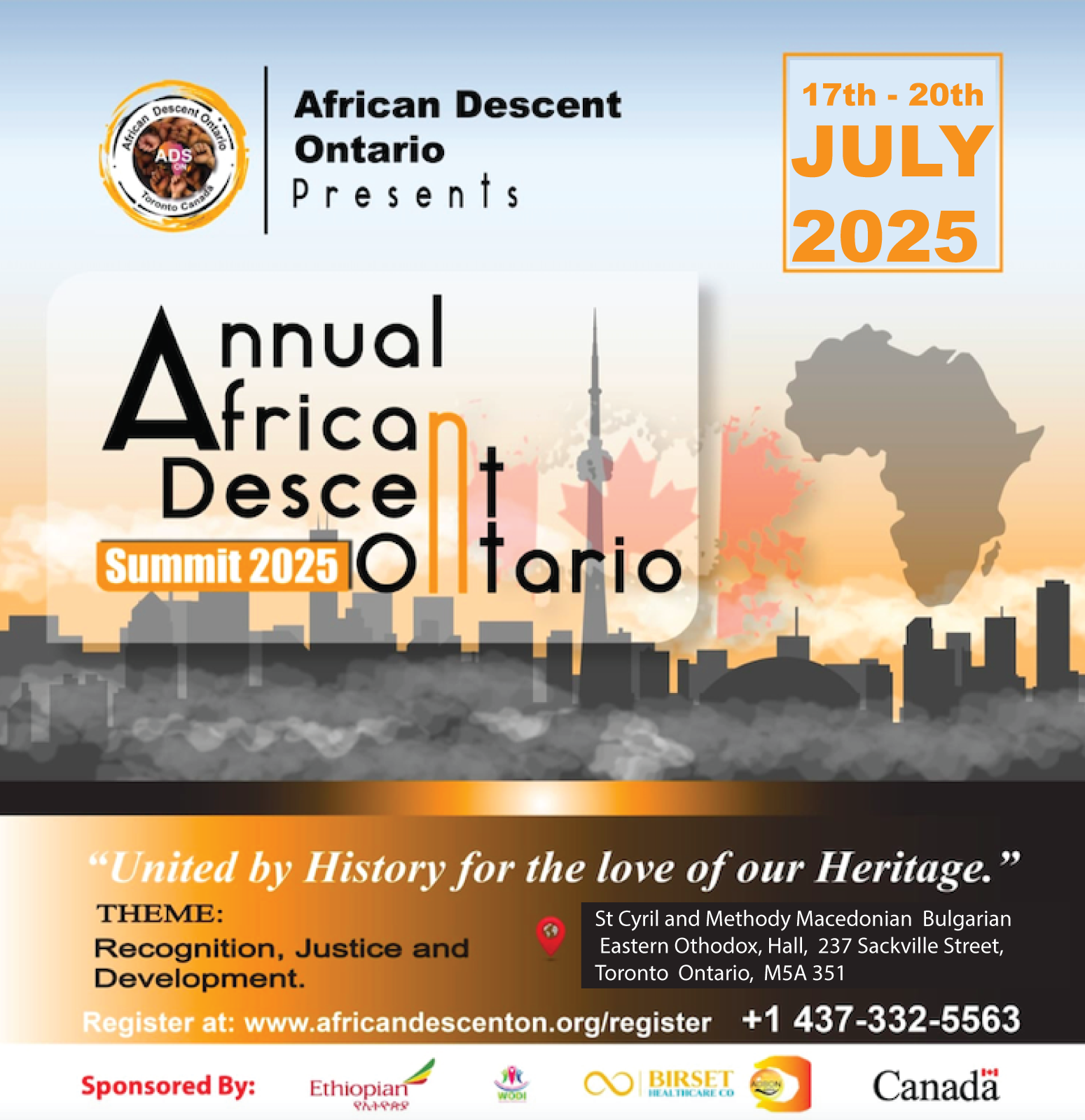 The Annual African Descent Summit JULY 2025